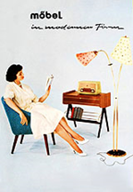 Advertisement for "Ilse Furniture", 1950ies 