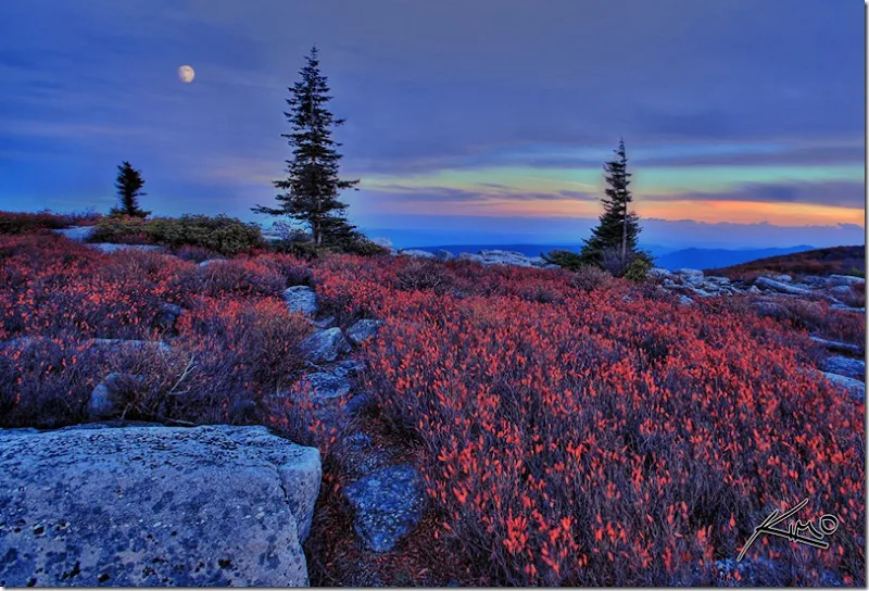 west-virgina-purple-mountain-sunset