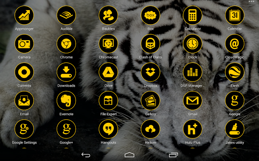 【免費個人化App】VM6 Yellow Icon Set-APP點子