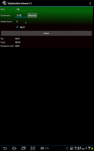 Tip Calculator Screenshots 1