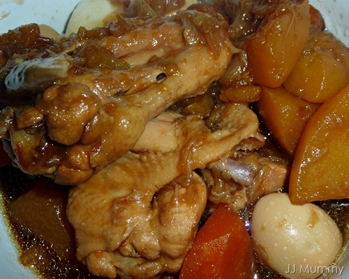 Stewed Chicken with Potatoes & Carrots