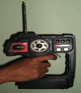 Pistol radio controller