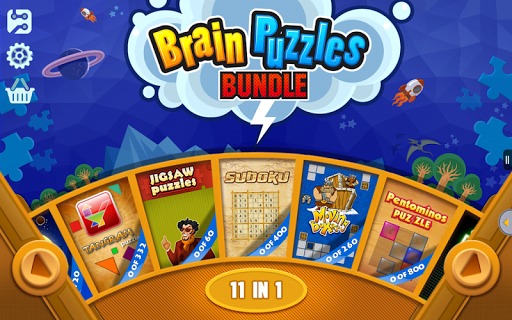 【免費解謎App】Brain Puzzles Bundle 11 in 1-APP點子