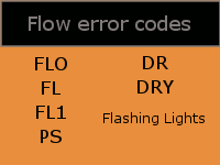 spa flow error codes