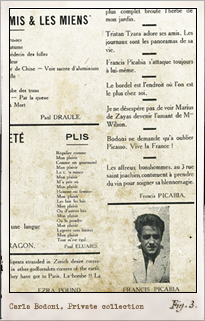 Dada. París: n.7, marzo 1920. Editada por Tristan Tzara. Pulsar para ver la imagen completa