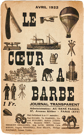Carla Bodoni en Le Cœur à barbe. París: n.1, abril 1922. Editada por Tristan Tzara. Pulse para ver la imagen completa