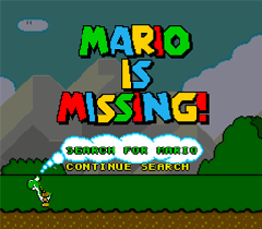 Mario_Is_Missing!_SNES_ScreenShot1