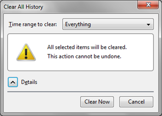 Kako da očistite istoriju veb brauzera?