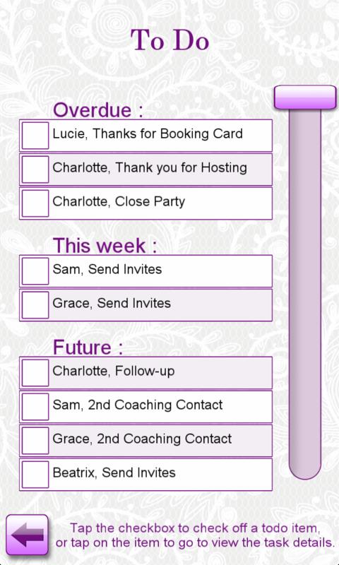 Hostess Coaching Screen 3