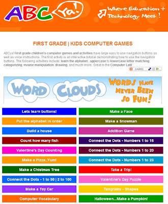 Lpcomputerlab Grade 1 ABCya