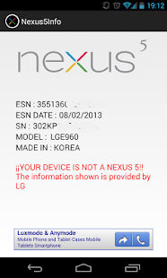 How to install Information for Google Nexus 5 2.0.2 mod apk for android