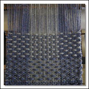 Sample Weaving almost done