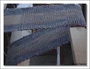 4 shaft crackle from side on loom