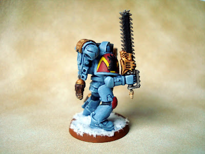 Space Wolves Lone Wolf by red_gobbo