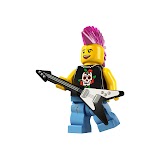 Punk music guitarist