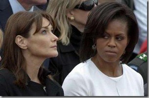 Michelle Obama and Bruni