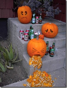 Drunk pumpkin