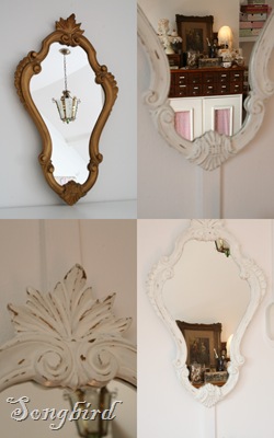 Makeover mirror collage
