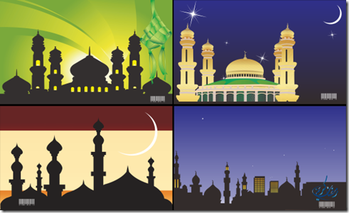 Dunia Islam: Kartu Ucapan Idul Fitri 1431H