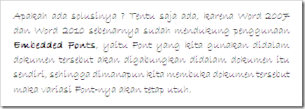 Contoh Embeded Fonts Contoh Embeded Fonts
