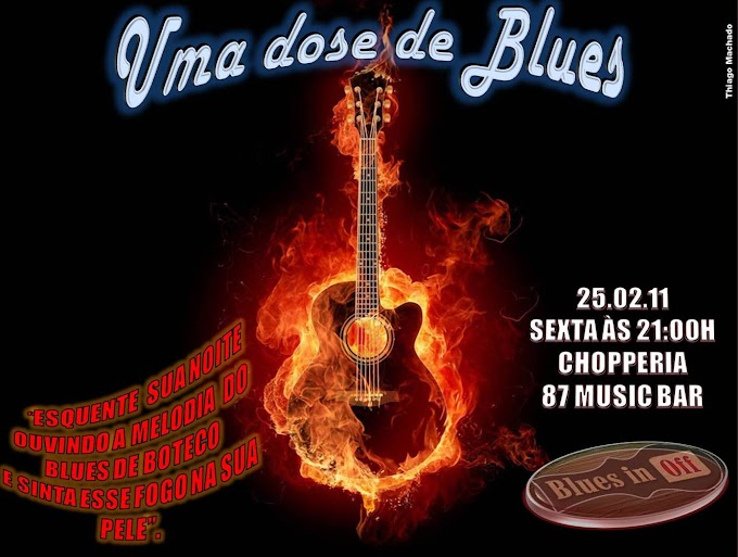 (BA) Blues in Off amanhã em Jequié