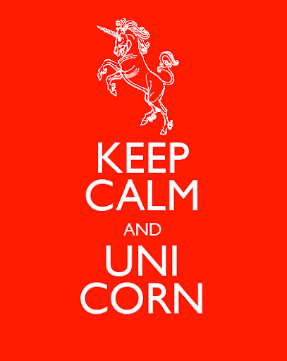 Keep Calm … and unicorn.