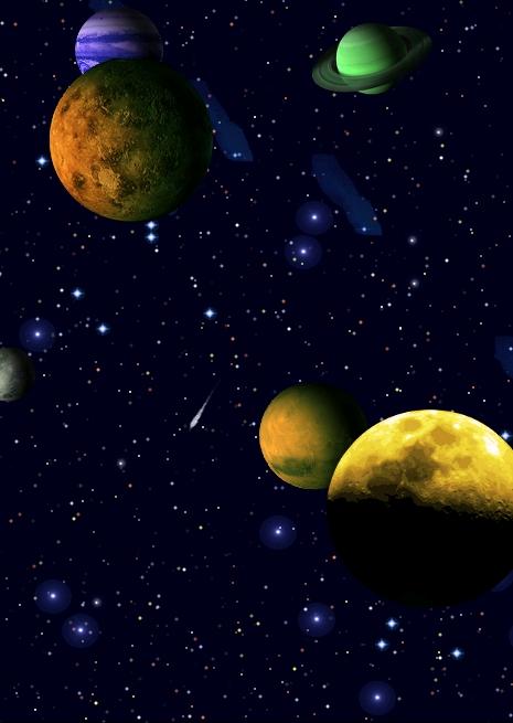 Android application AlienSky Live Wallpaper screenshort