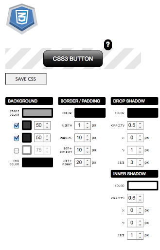 CSS3 Button Generator