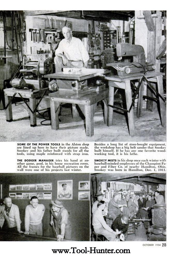1954 Shopsmith Article Featuring 10er "The Other Fellow's 