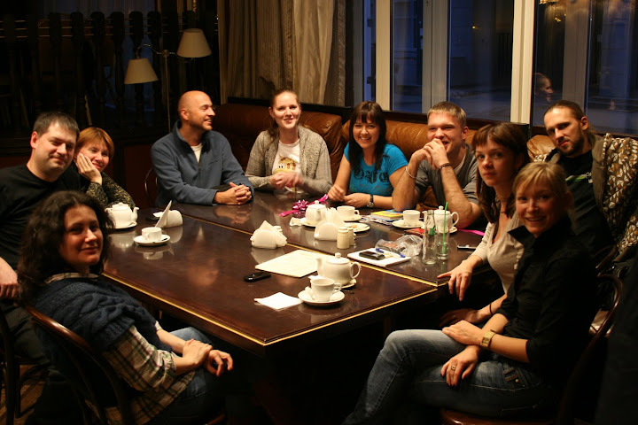Вчера прошла очередная встреча блоггеров в клубе Марсель 