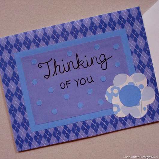 Sympathy Card - Thinking of You - Front