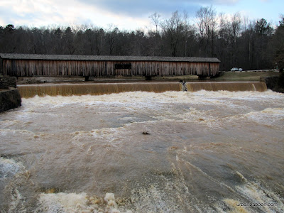 Riverview of Watson Mill Covered Bridge