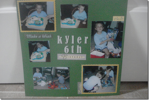 Kyler's 6th Birthday