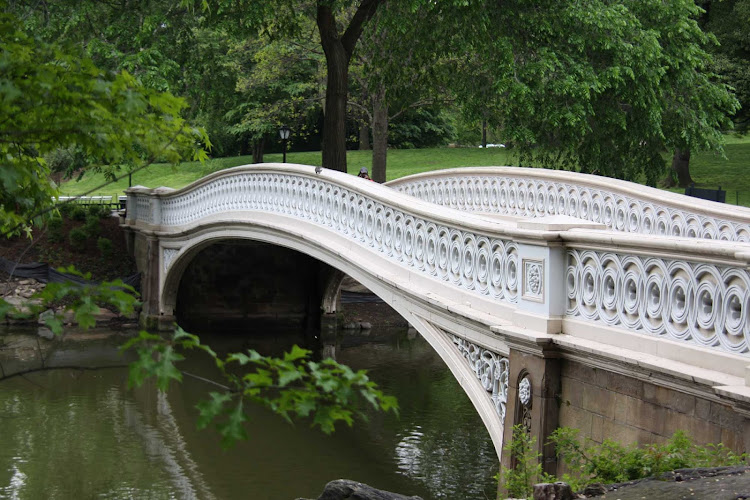 Central Park Bridge in New York.