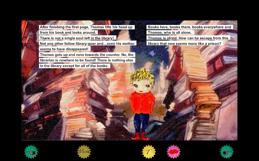 Thomas’s Travels in Bookland Screen 1