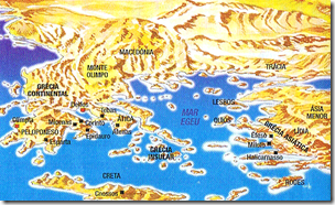 Grécia - um território montanhoso