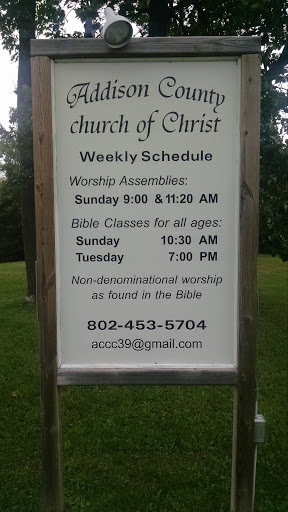 Addison County Church of Christ