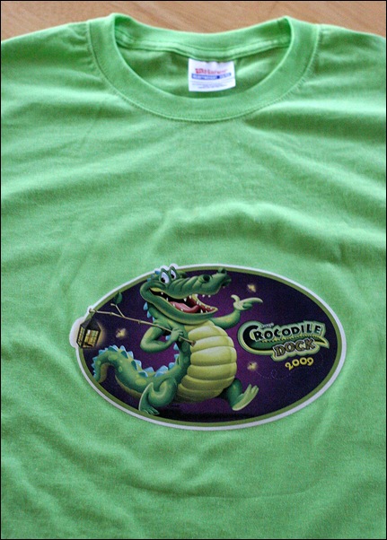 croc dock t-shirt