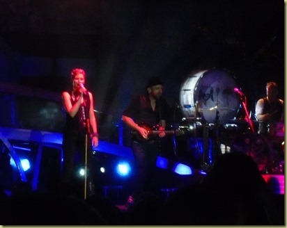 Sugarland on stage.  They were awesome.