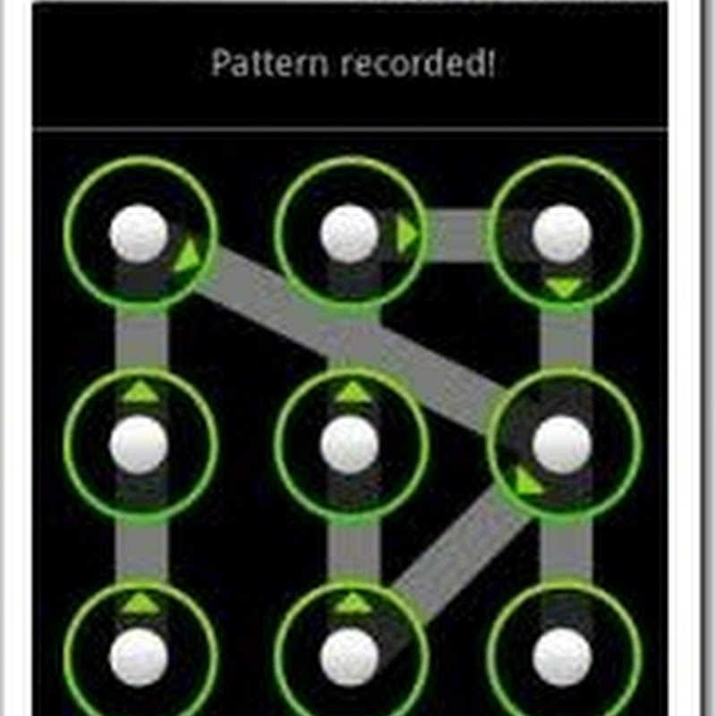Комбинации графического ключа из 9 точек