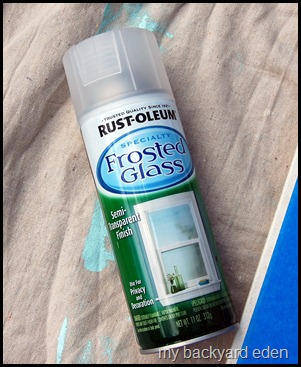 Rust-oleum Frosted Glass Paint