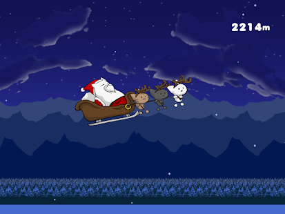 Flying Santa Cat