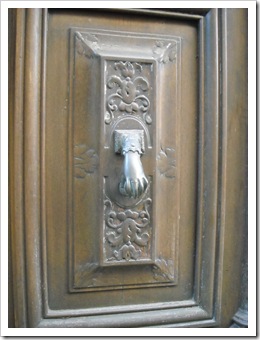 Door knocker in Agde