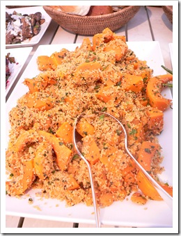  Roast butternut squash with apricots and couscous