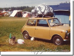 Campingferie Langeland 1974