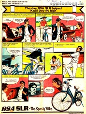 Kapil Dev in Comics Ad