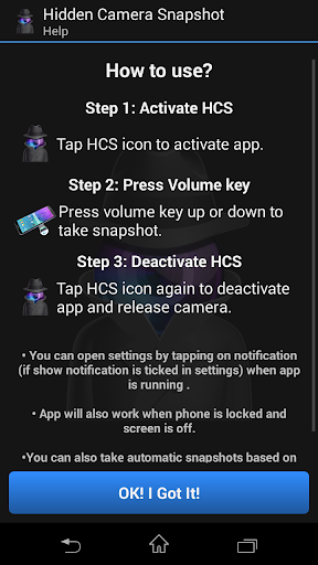 HCS - Hidden Camera Snapshot