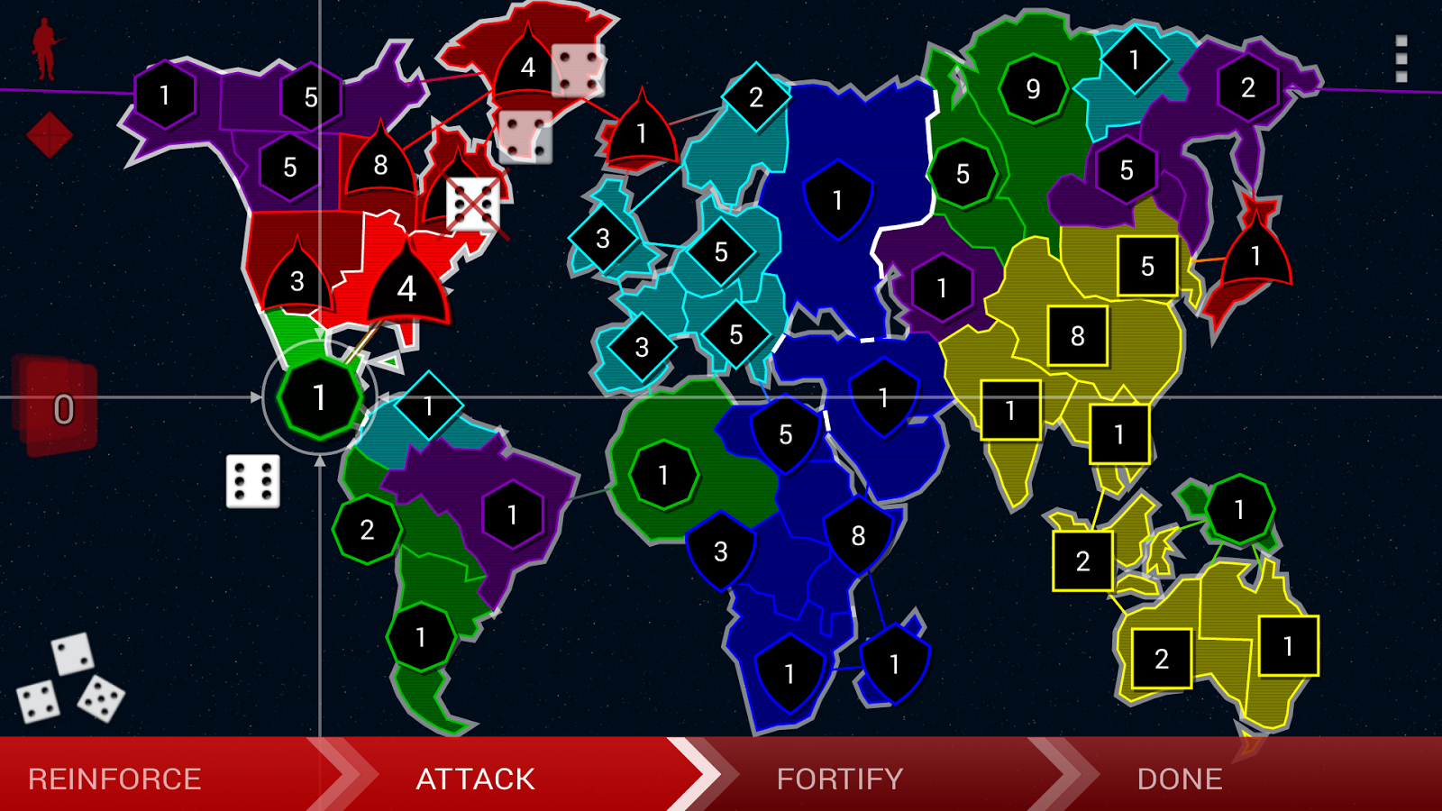  Border Siege [war & risk]: captura de tela 