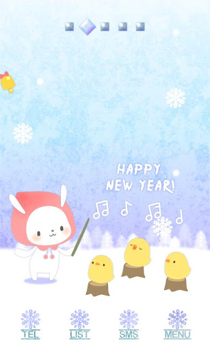 【免費娛樂App】CUKI Theme Cute New Year Song-APP點子