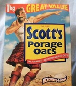 porridge oats large